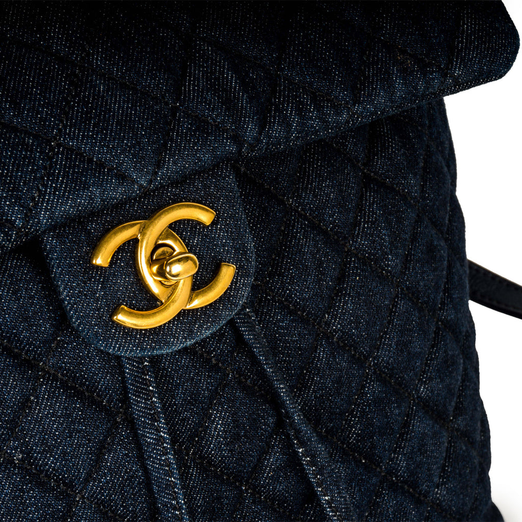 Denim Backpack