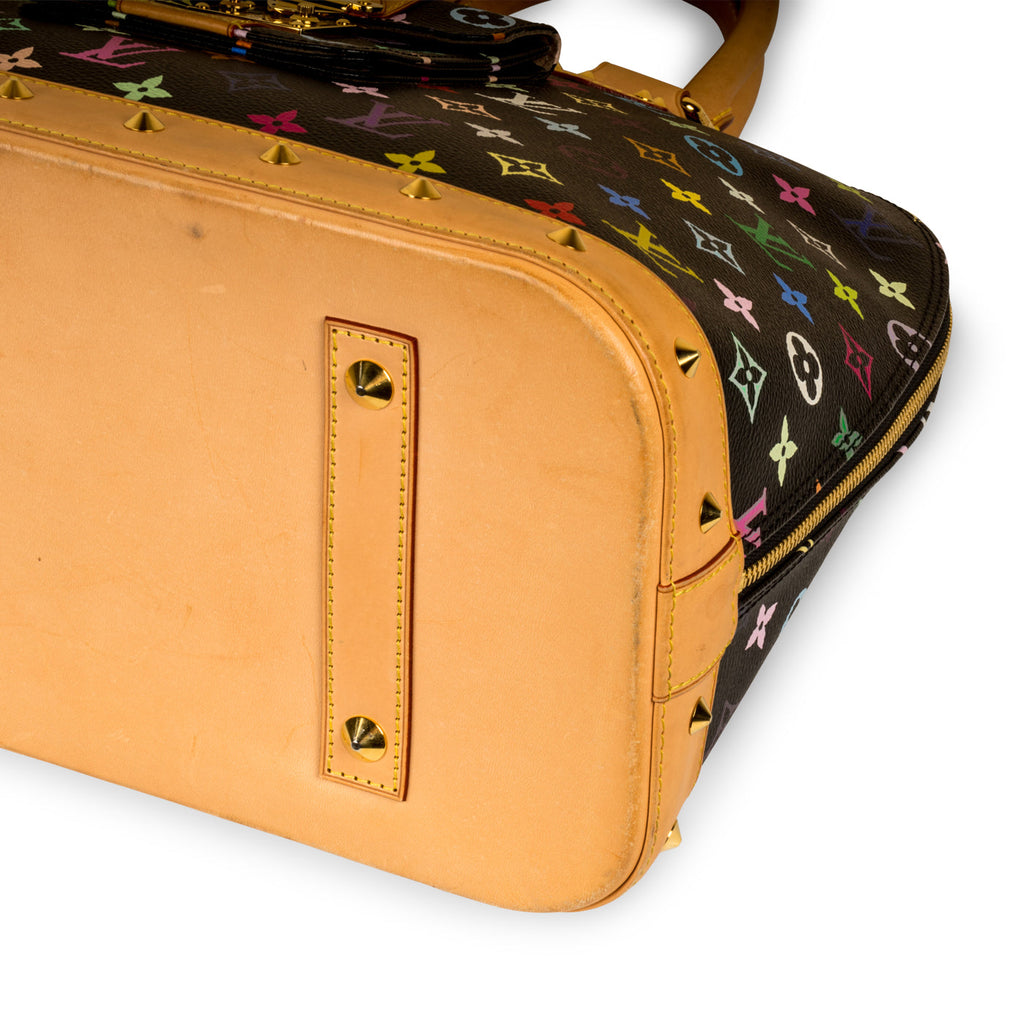 Louis Vuitton Alma GM - Murakami Multicolore Black