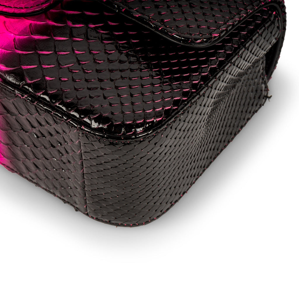 Chanel Classic Flap Bag - Mini Rectangular - Python