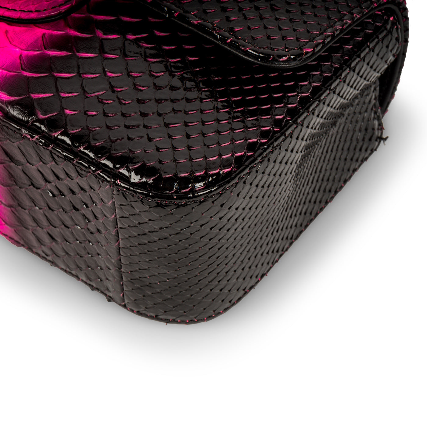 Chanel Classic Flap Bag - Mini Rectangular - Python