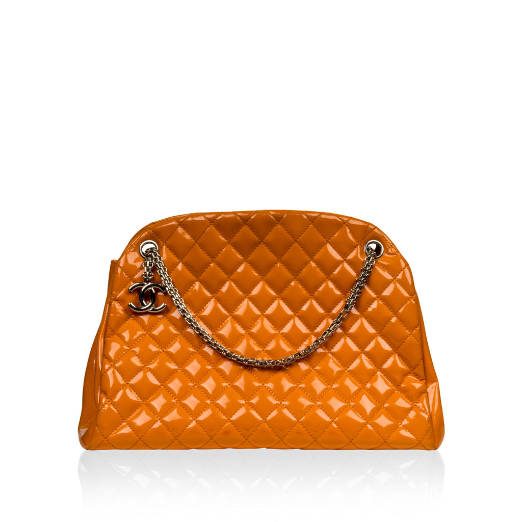 Patent Mademoiselle Shoulder Bag