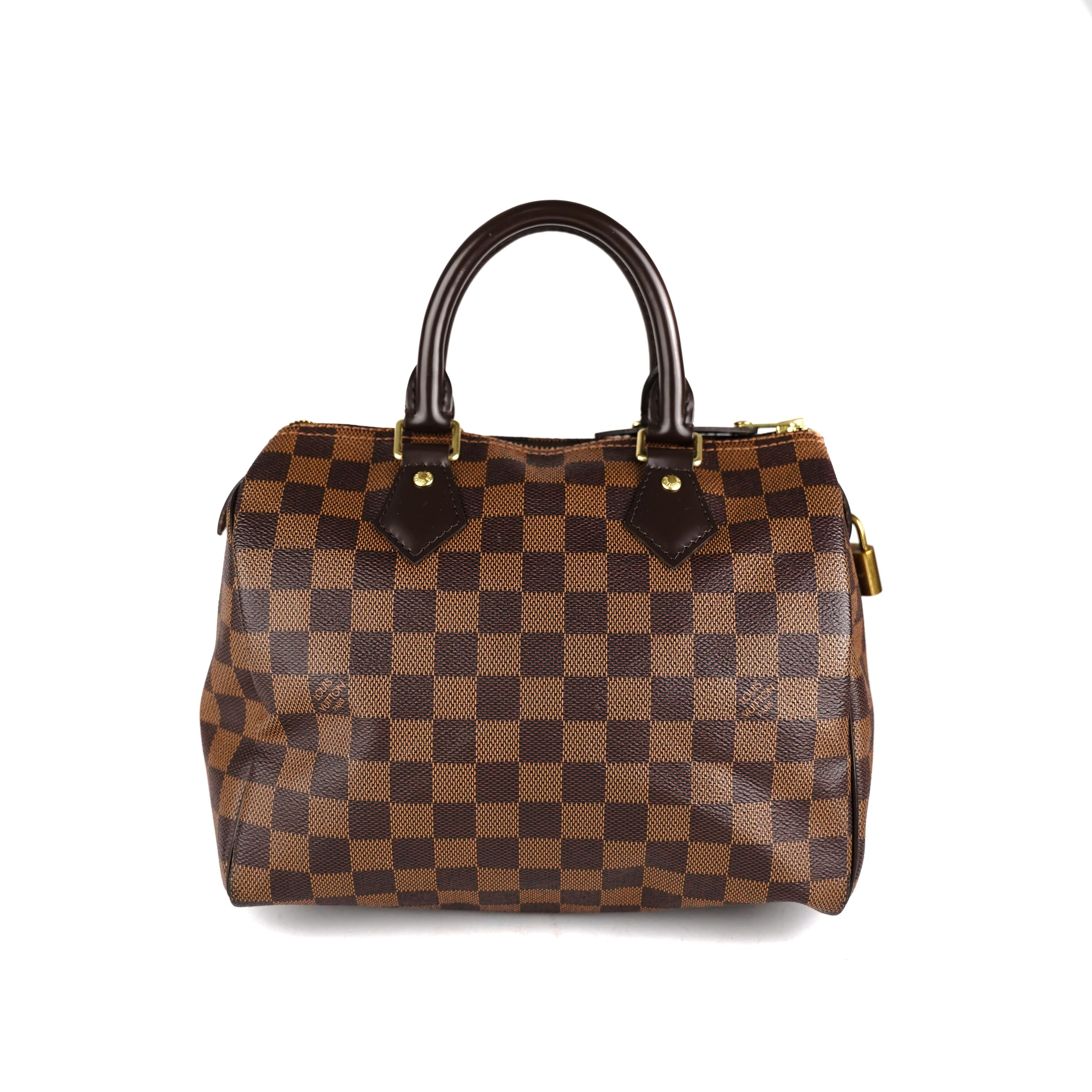 Louis Vuitton Speedy 25 Damier Ebene
