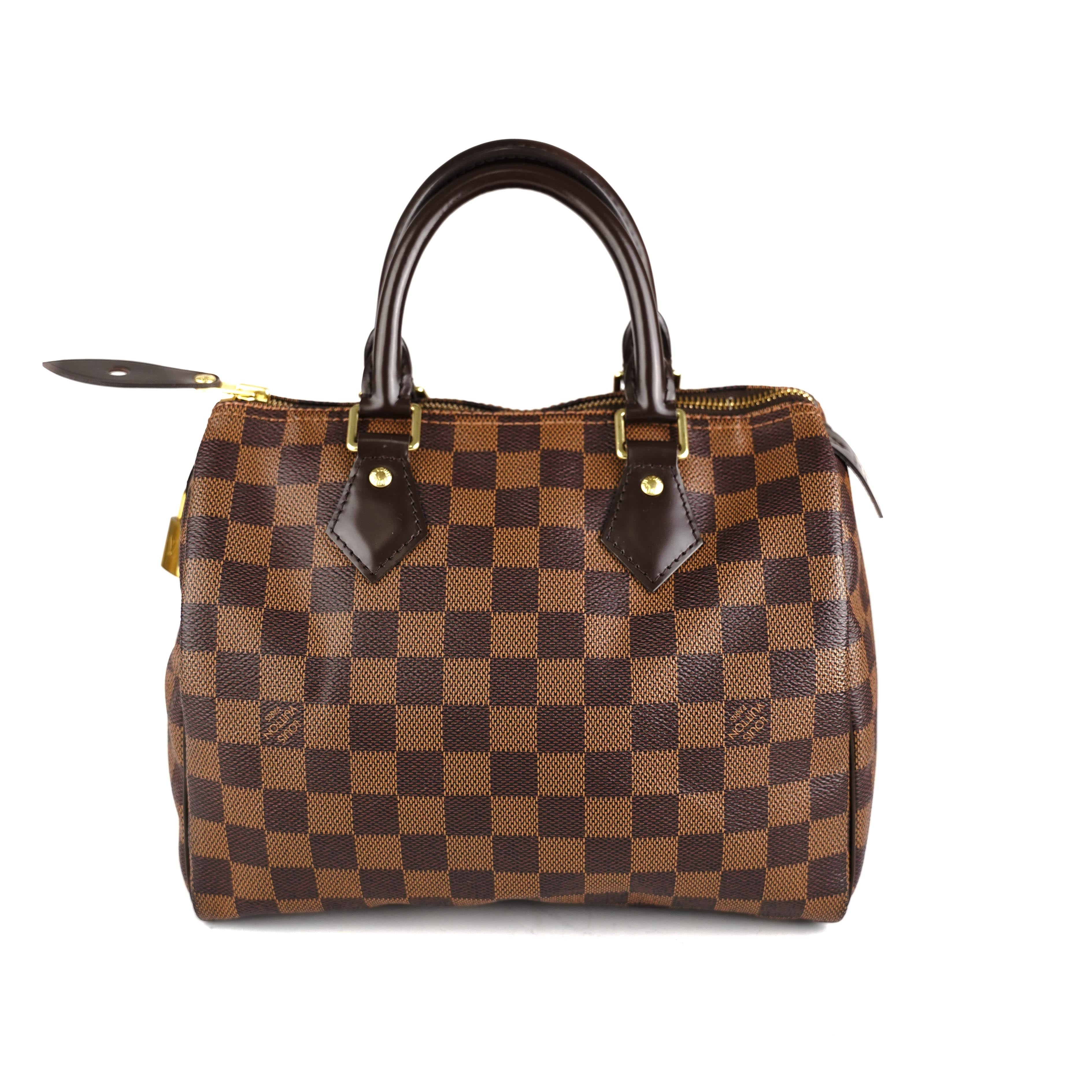 Louis Vuitton Speedy 25 Damier Ebene