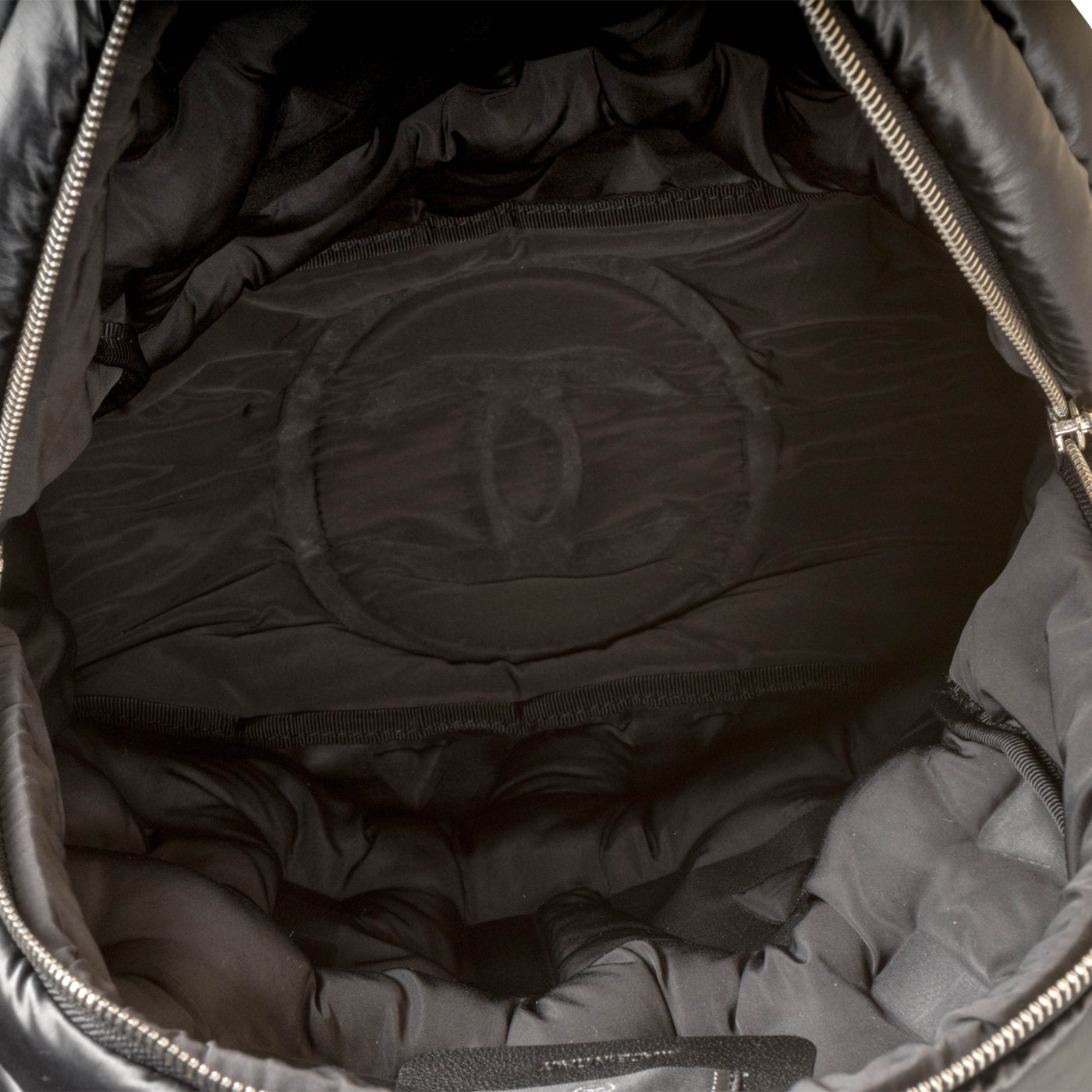 Chanel Doudoune Backpack - Black