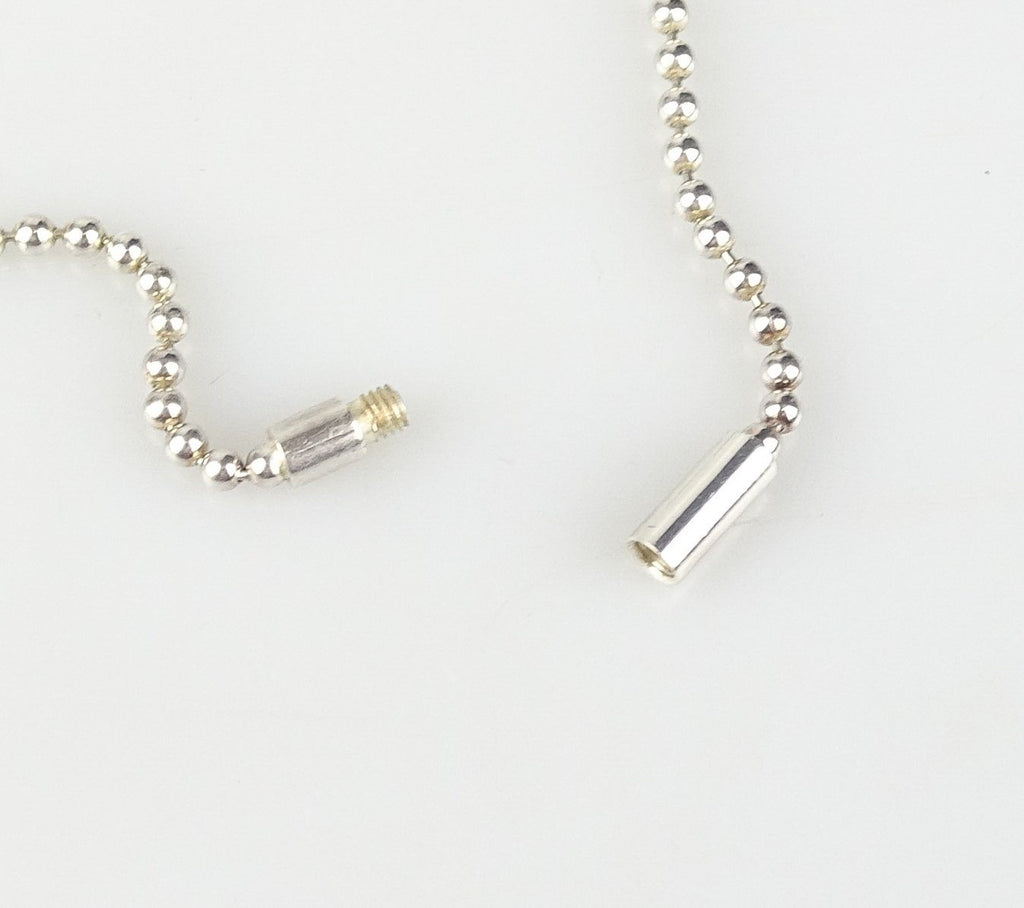 Gucci Sterling Silver Children's Gucci Plate Choker