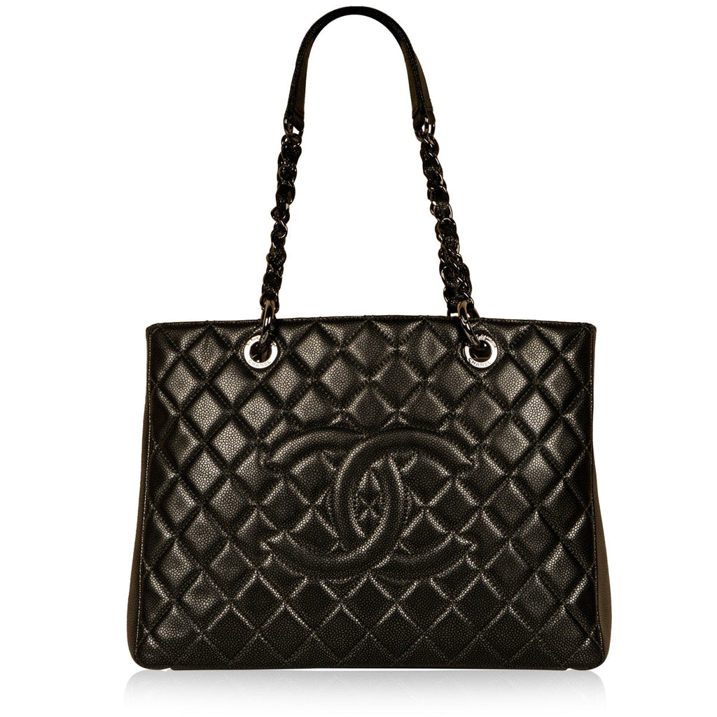 Chanel GST - Metallic Caviar
