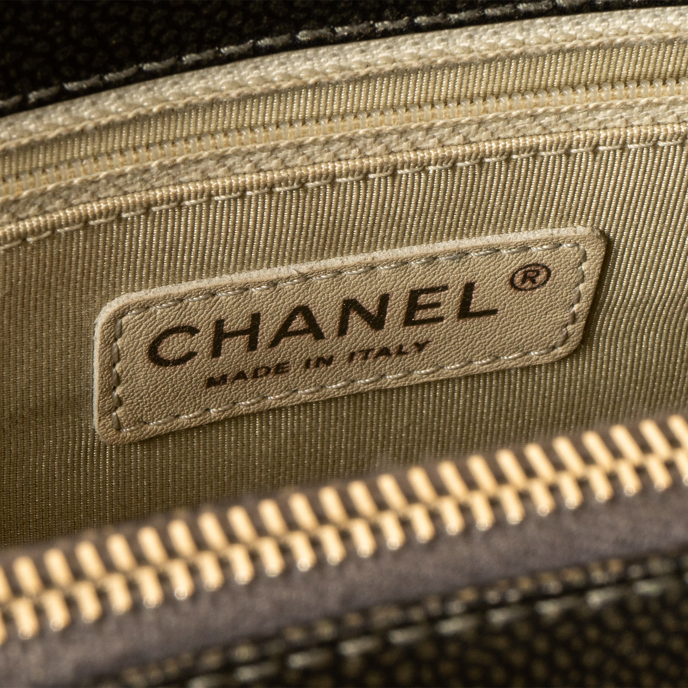 Chanel GST - Metallic Caviar