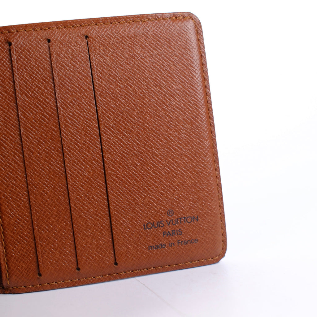 Louis Vuitton Men Monogram Fold Wallet