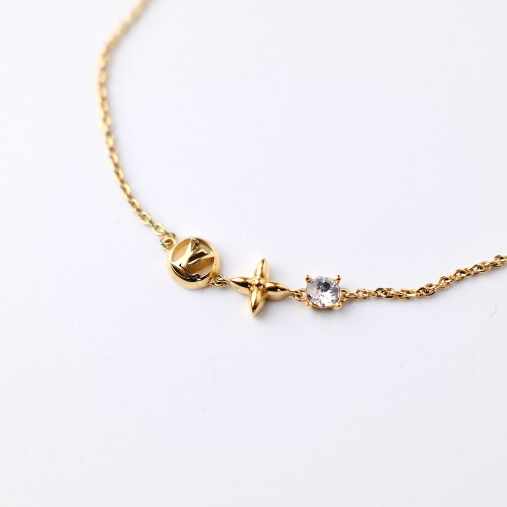 Louis Vuitton Petite Louis Bracelet Costume Jewellery