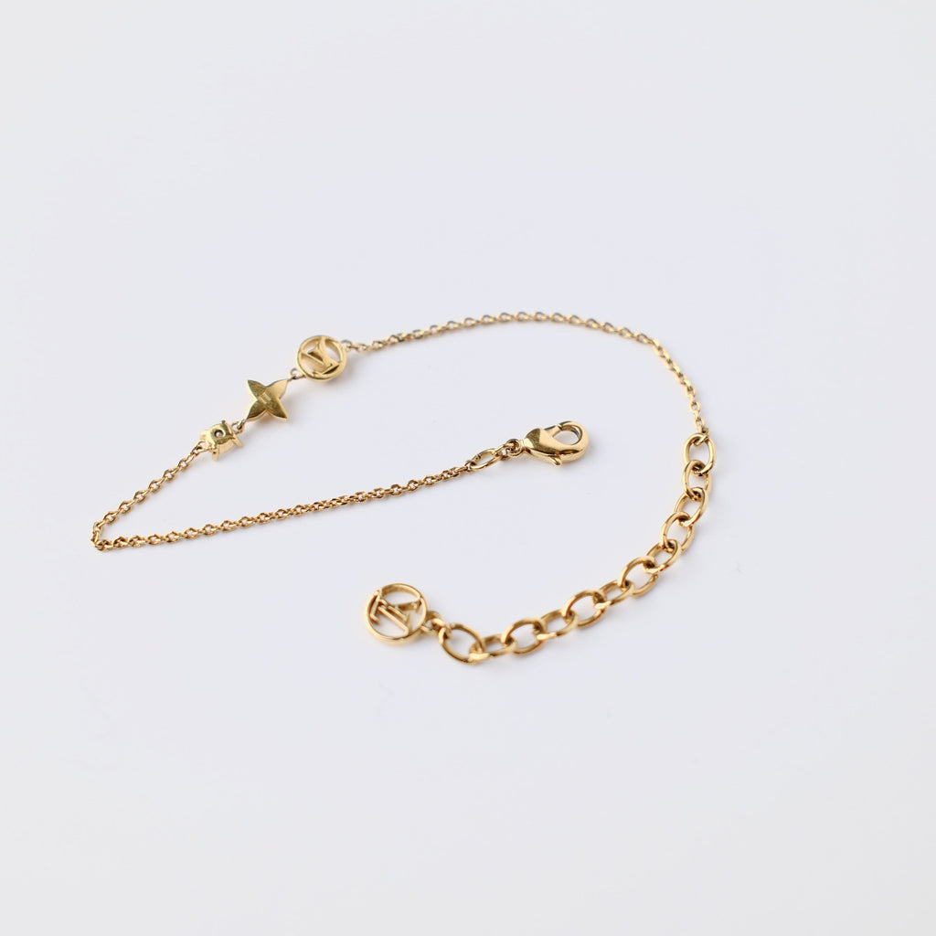 Louis Vuitton Petite Louis Bracelet Costume Jewellery