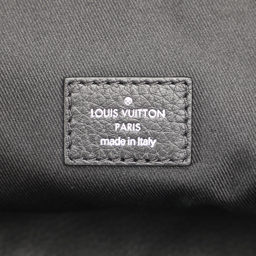 Black Louis Vuitton Taurillon Light Cabas Tote Bag