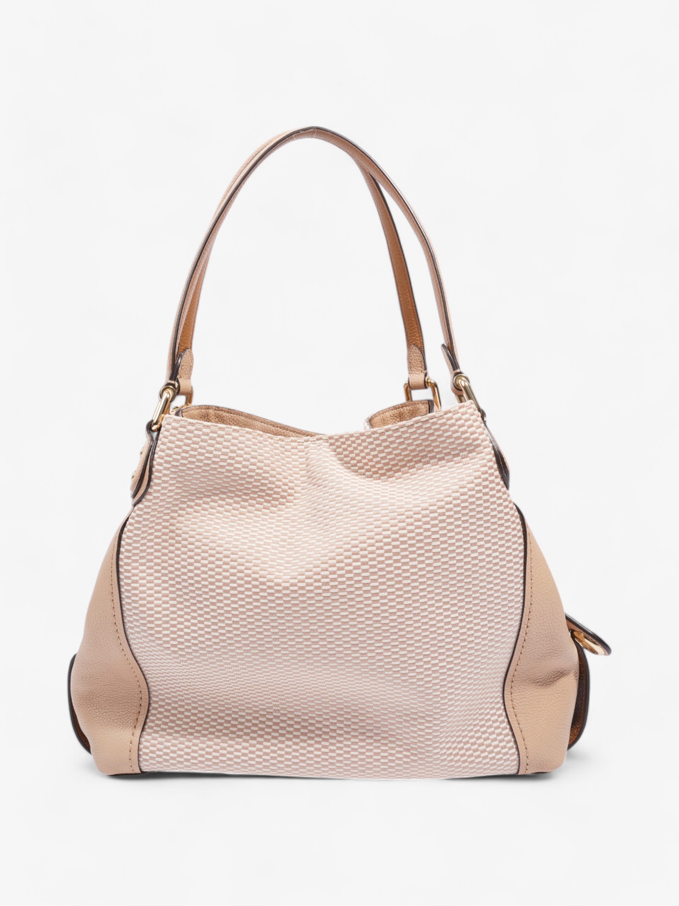 Coach Edie Beige Fabric 31