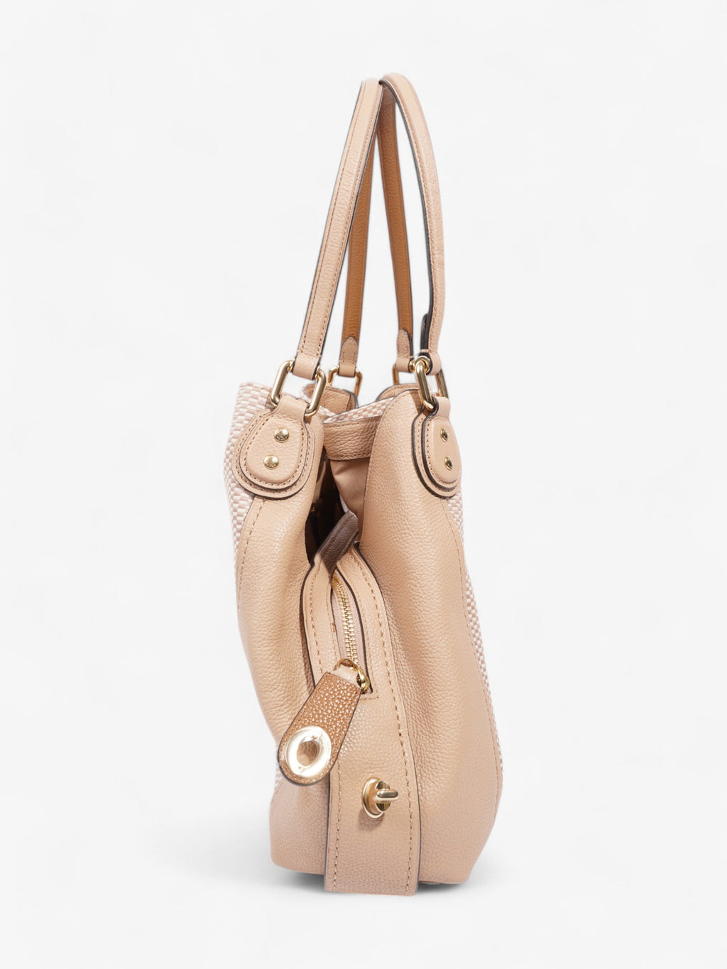 Coach Edie Beige Fabric 31