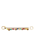 Gold Louis Vuitton Porte Cles Chaine Grelots Bag Charm Key Chain