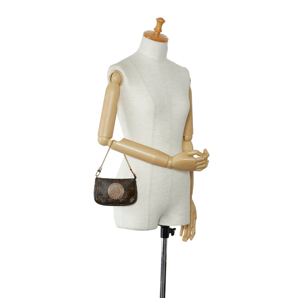 Louis Vuitton Pochette Accessoires Trunks & Bags Mini Monogram Canvas