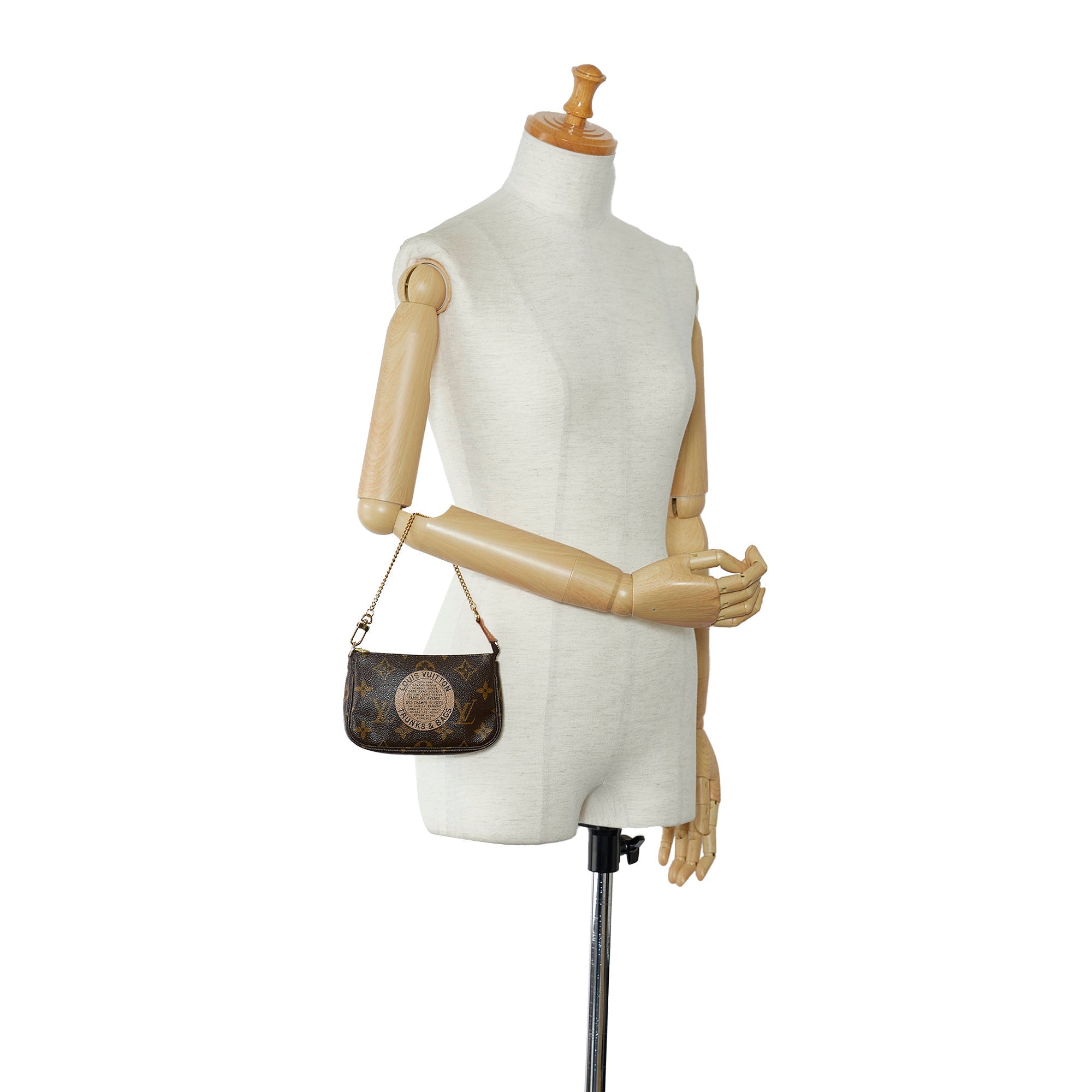 Louis Vuitton Pochette Accessoires Trunks & Bags Mini Monogram Canvas