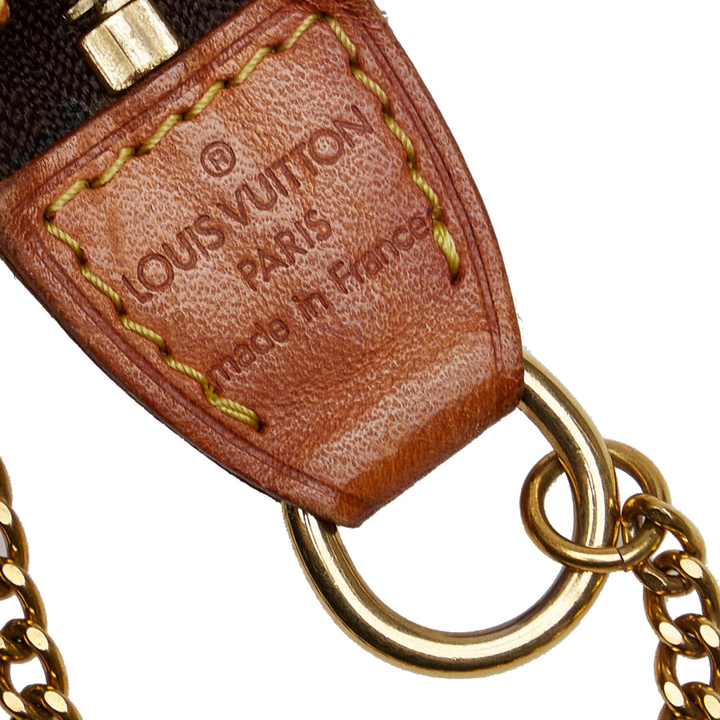 Louis Vuitton Pochette Accessoires Trunks & Bags Mini Monogram Canvas