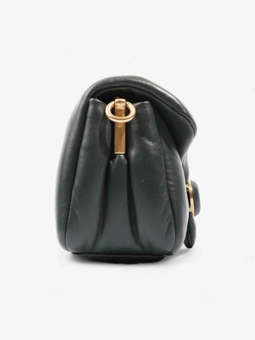 Coach Pillow Tabby Dark Green Nappa Leather 26