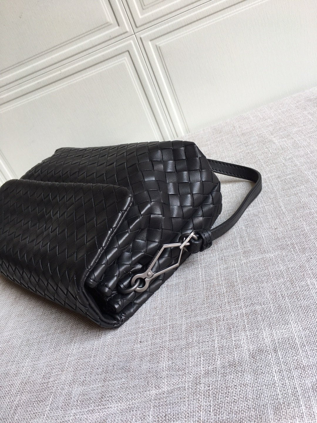 GLAMI Classic Intrecciato Black, For Women, WomenÃƒÂ¢Ã¢â€šÂ¬Ã¢â€žÂ¢s Bags 8.9in/22.5cm