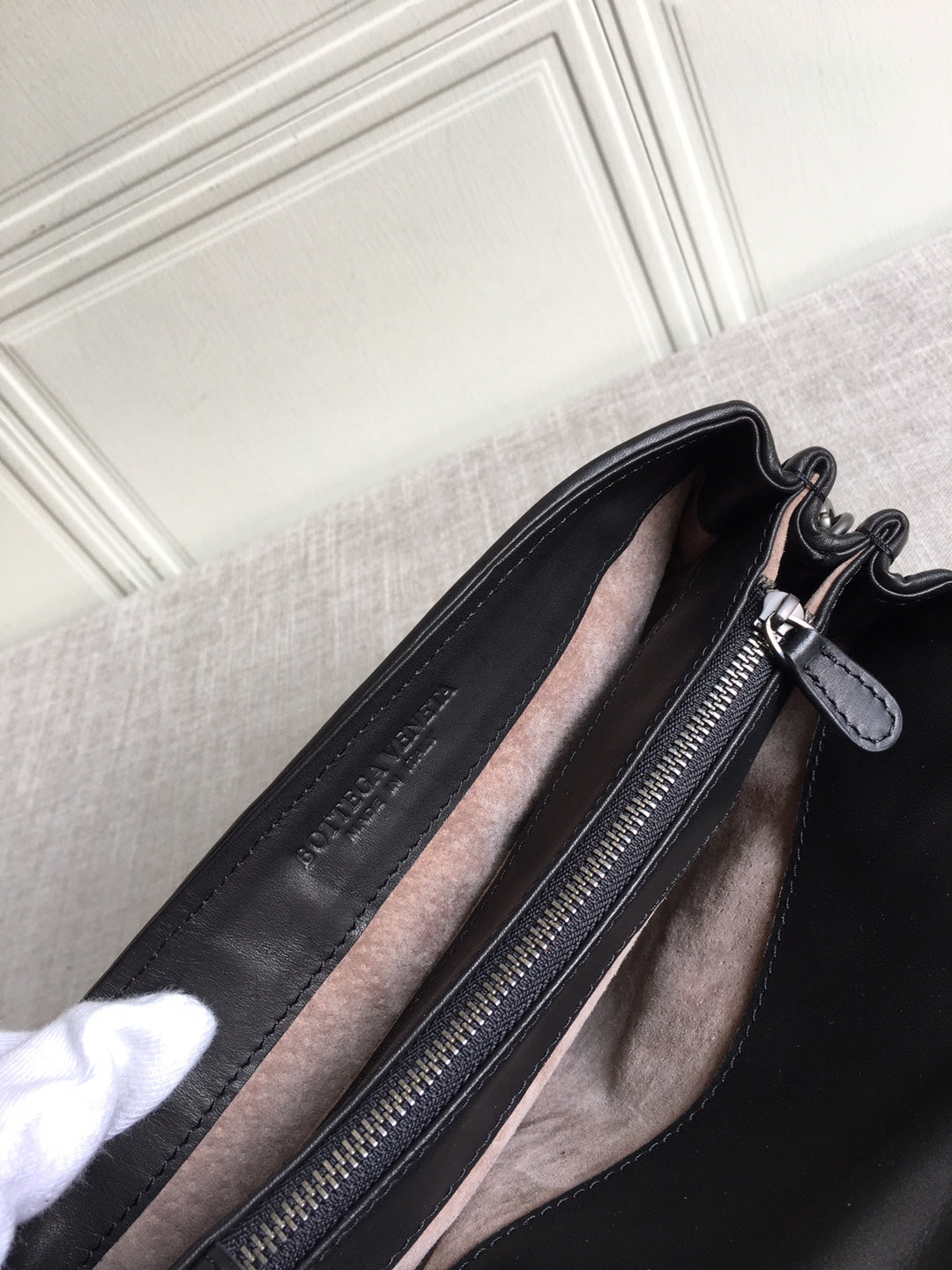 GLAMI Classic Intrecciato Black, For Women, WomenÃƒÂ¢Ã¢â€šÂ¬Ã¢â€žÂ¢s Bags 8.9in/22.5cm