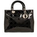 Christian Dior Lady Dior - Large - Patent
