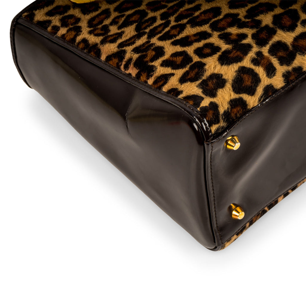 Lady Dior Medium - Leopard Fur