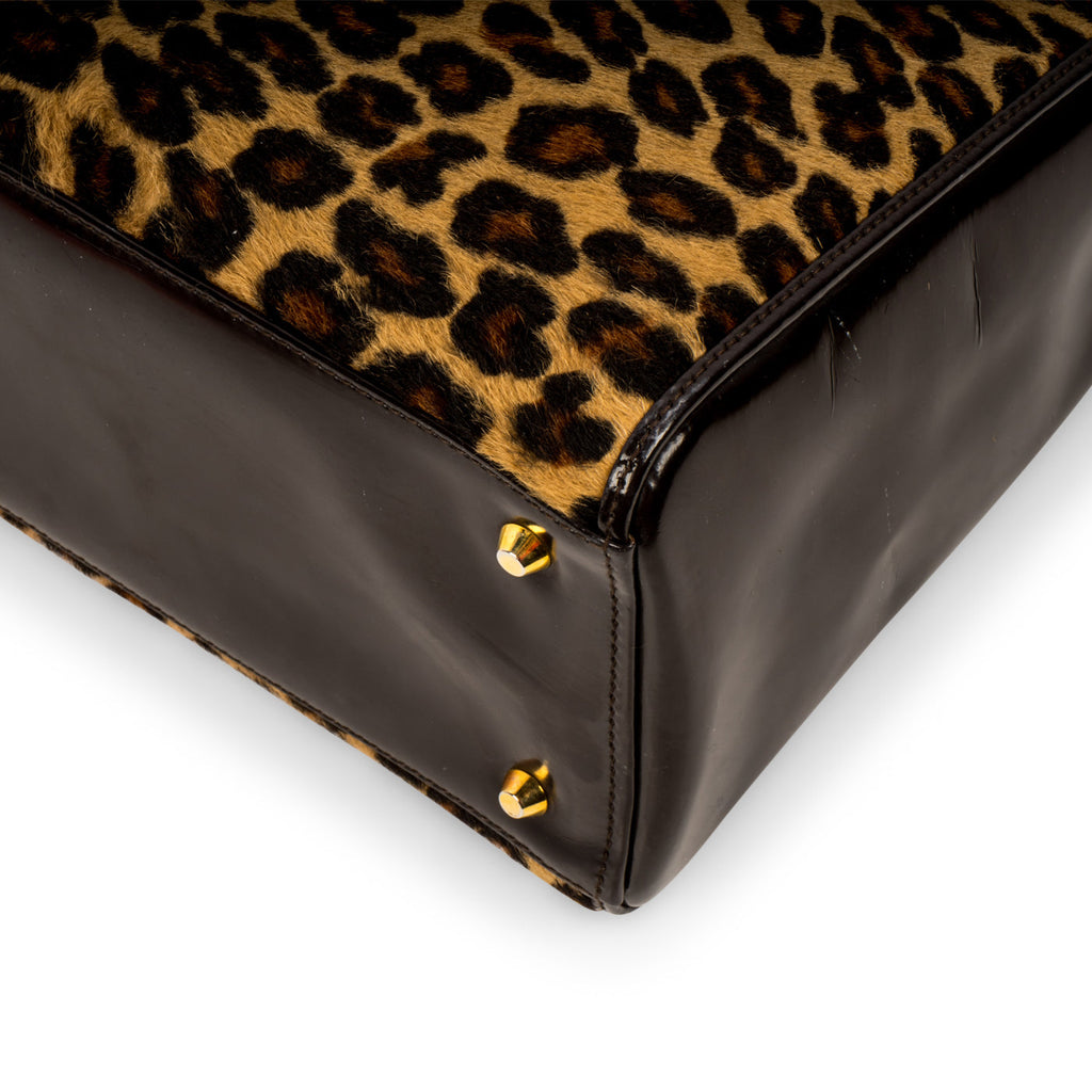 Lady Dior Medium - Leopard Fur