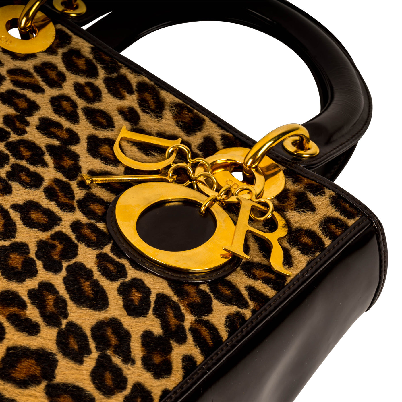 Lady Dior Medium - Leopard Fur