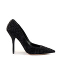 Lace Pointed Court Shoes