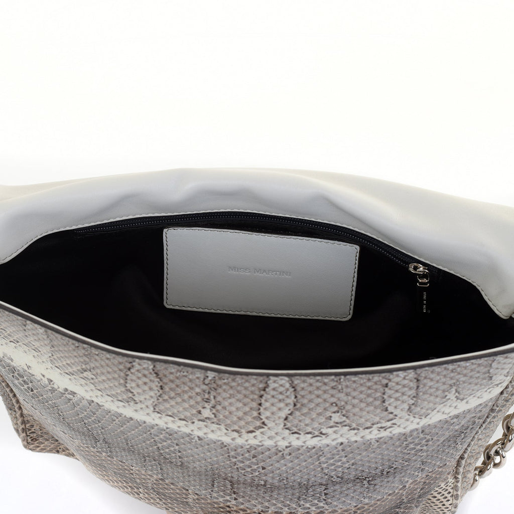 Miss Martini Snakeskin Shoulder Bag