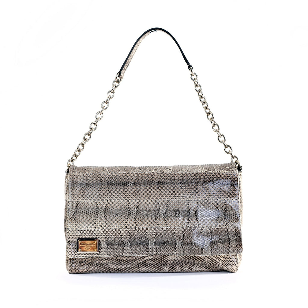 Miss Martini Snakeskin Shoulder Bag