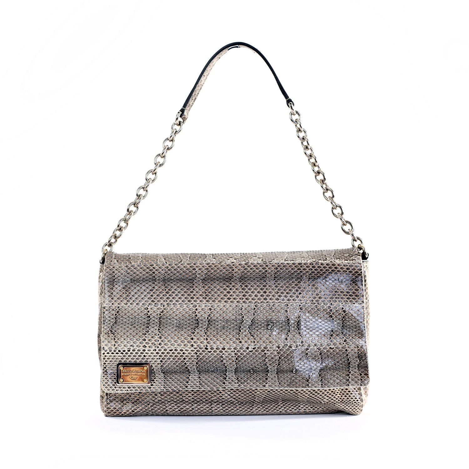 Miss Martini Snakeskin Shoulder Bag