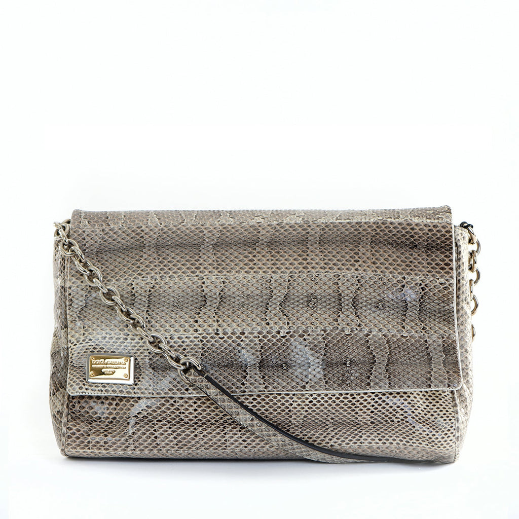 Miss Martini Snakeskin Shoulder Bag