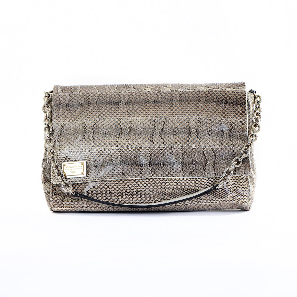 Miss Martini Snakeskin Shoulder Bag
