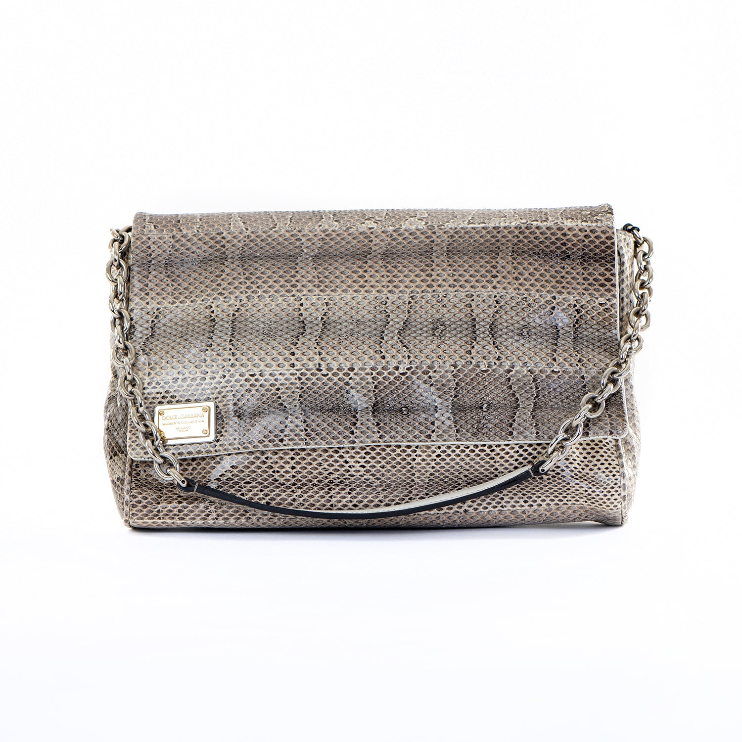 Miss Martini Snakeskin Shoulder Bag