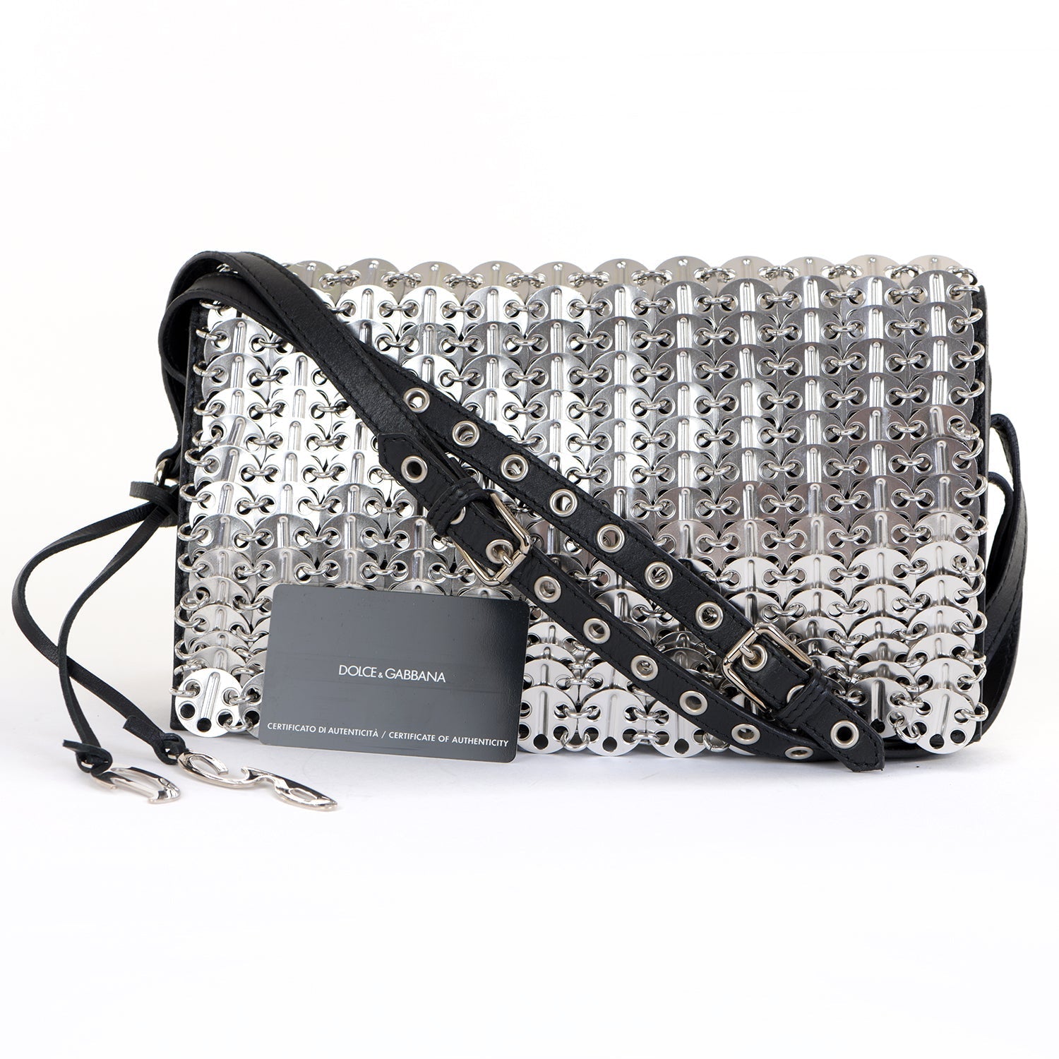 Rare Silver Chainmail Shoulder Bag