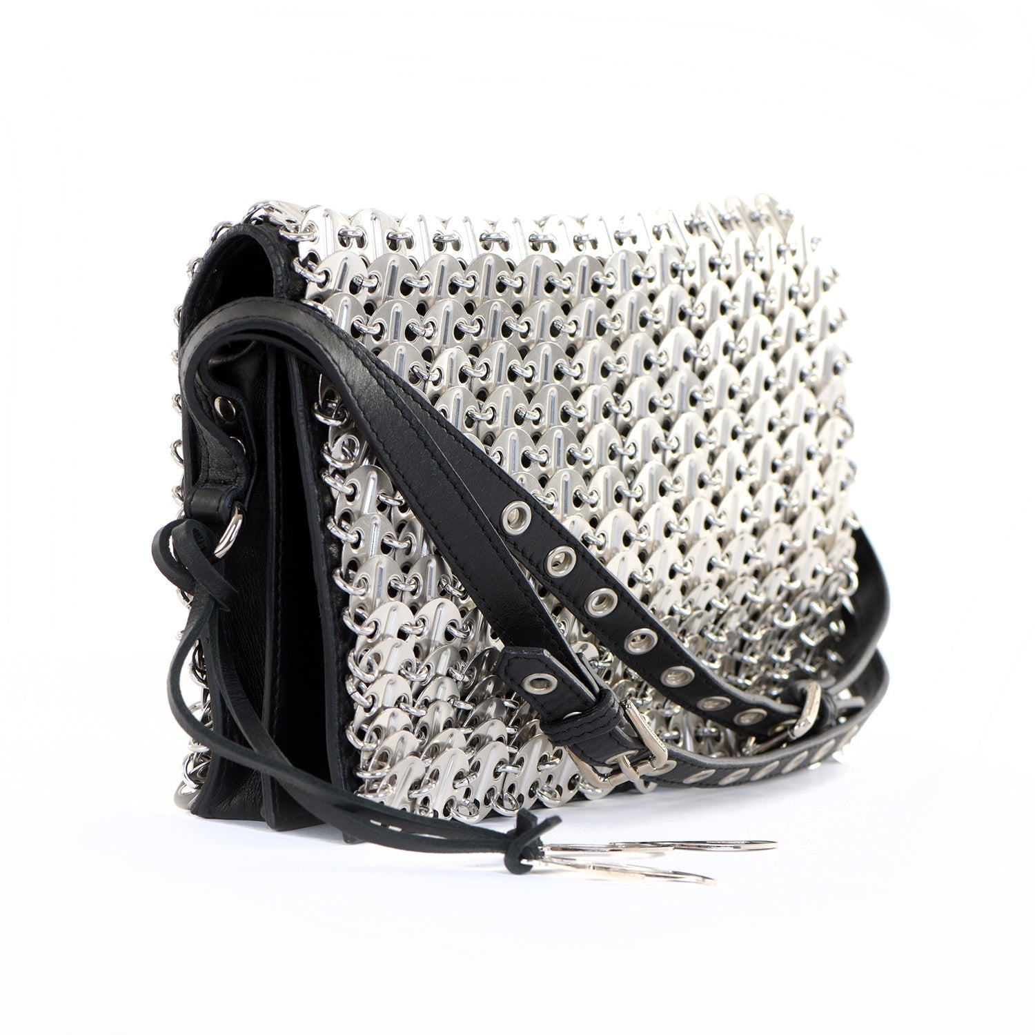 Rare Silver Chainmail Shoulder Bag