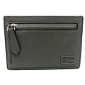 FENDI Card Case 7M0310 leather gray FF Baguette mens Used