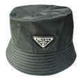 PRADA hat 2HC137 Nylon black Triangle logo Re Nylon unisex(Unisex) XL Used