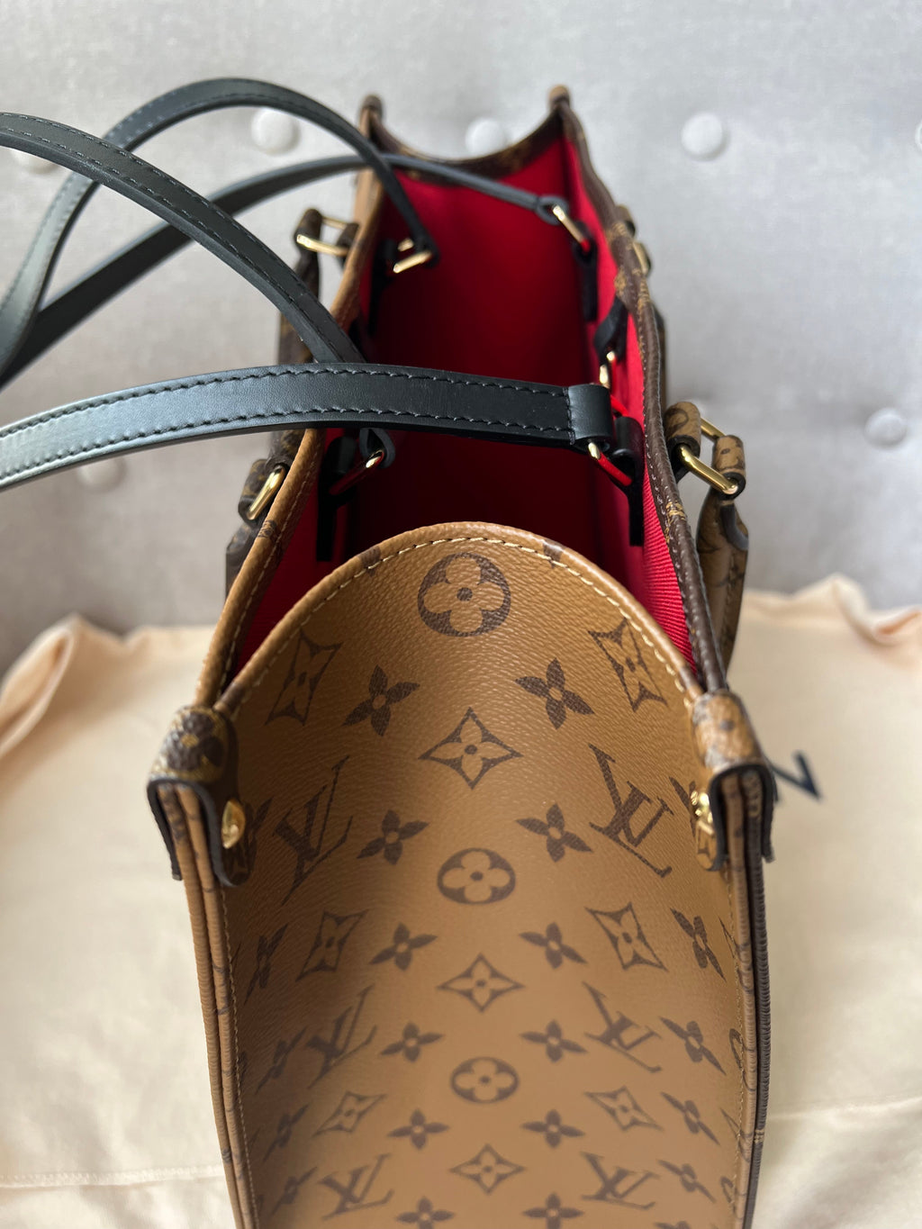 Louis Vuitton On the Go MM Monogram (RRP £2,250)