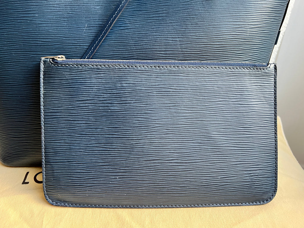 Louis Vuitton Neverfull MM Indigo Epi Leather (RRP £1,740)