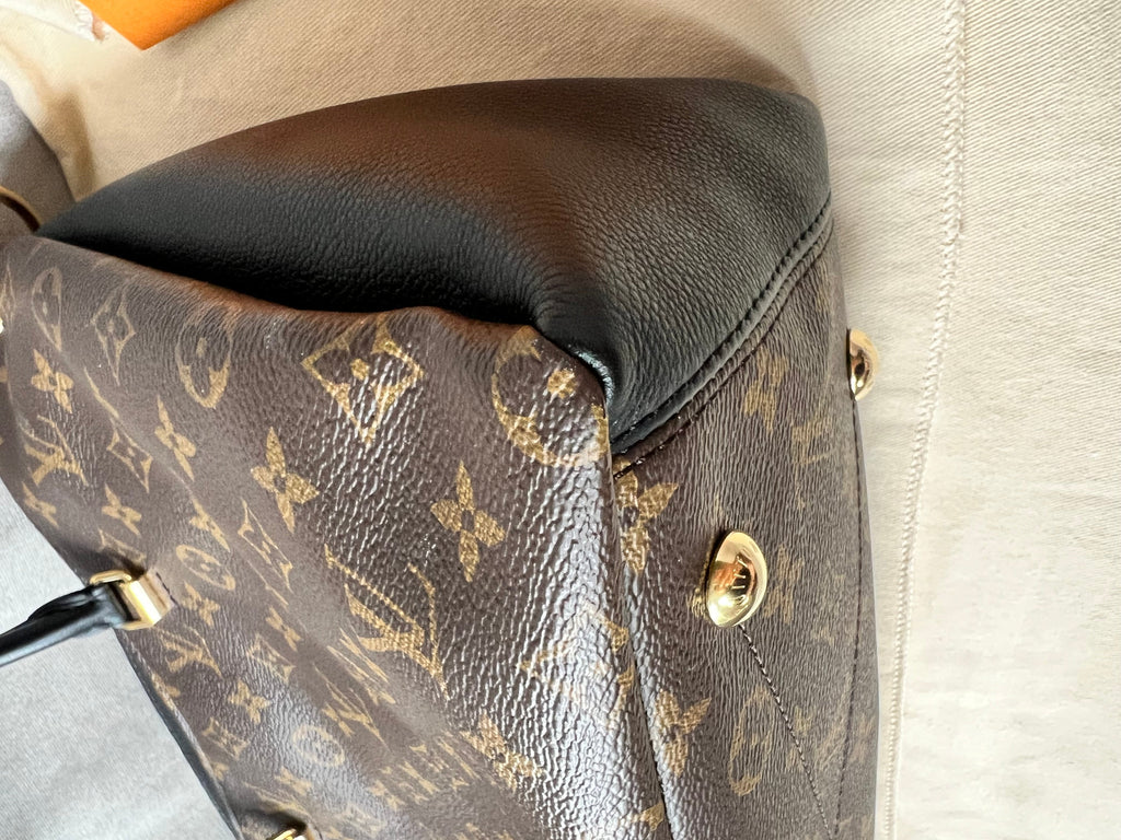 Louis Vuitton Pallas Tote in Monogram and Black (RRP £1960)