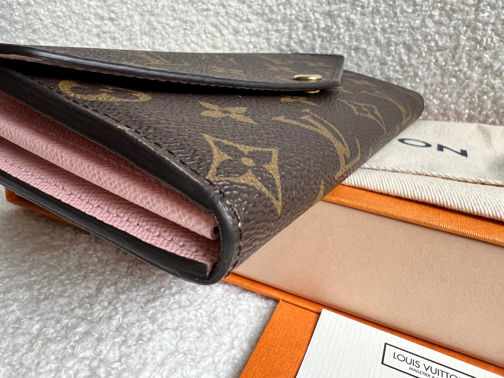 Louis Vuitton Sarah Wallet in Monogram and Brown  (RRP £485)