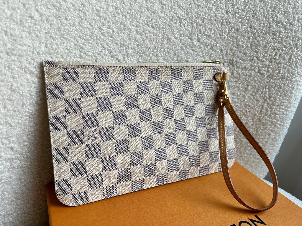 Louis Vuitton Pouch (from Neverfull MM) in Damier Azur
