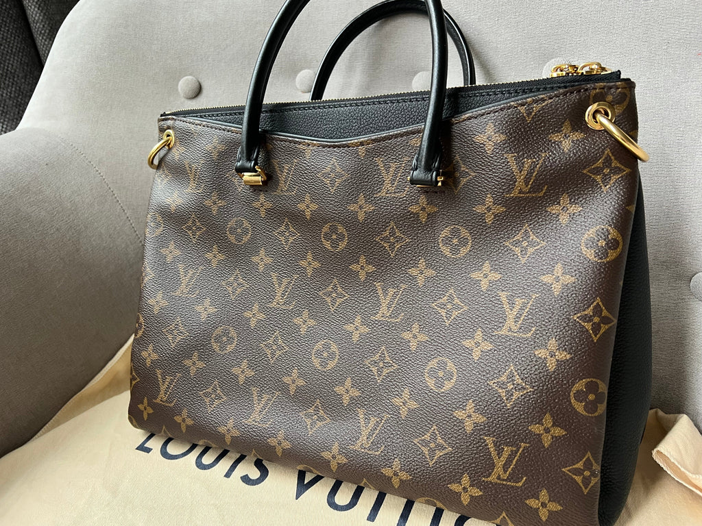 Louis Vuitton Pallas Tote in Monogram and Black (RRP £1960)