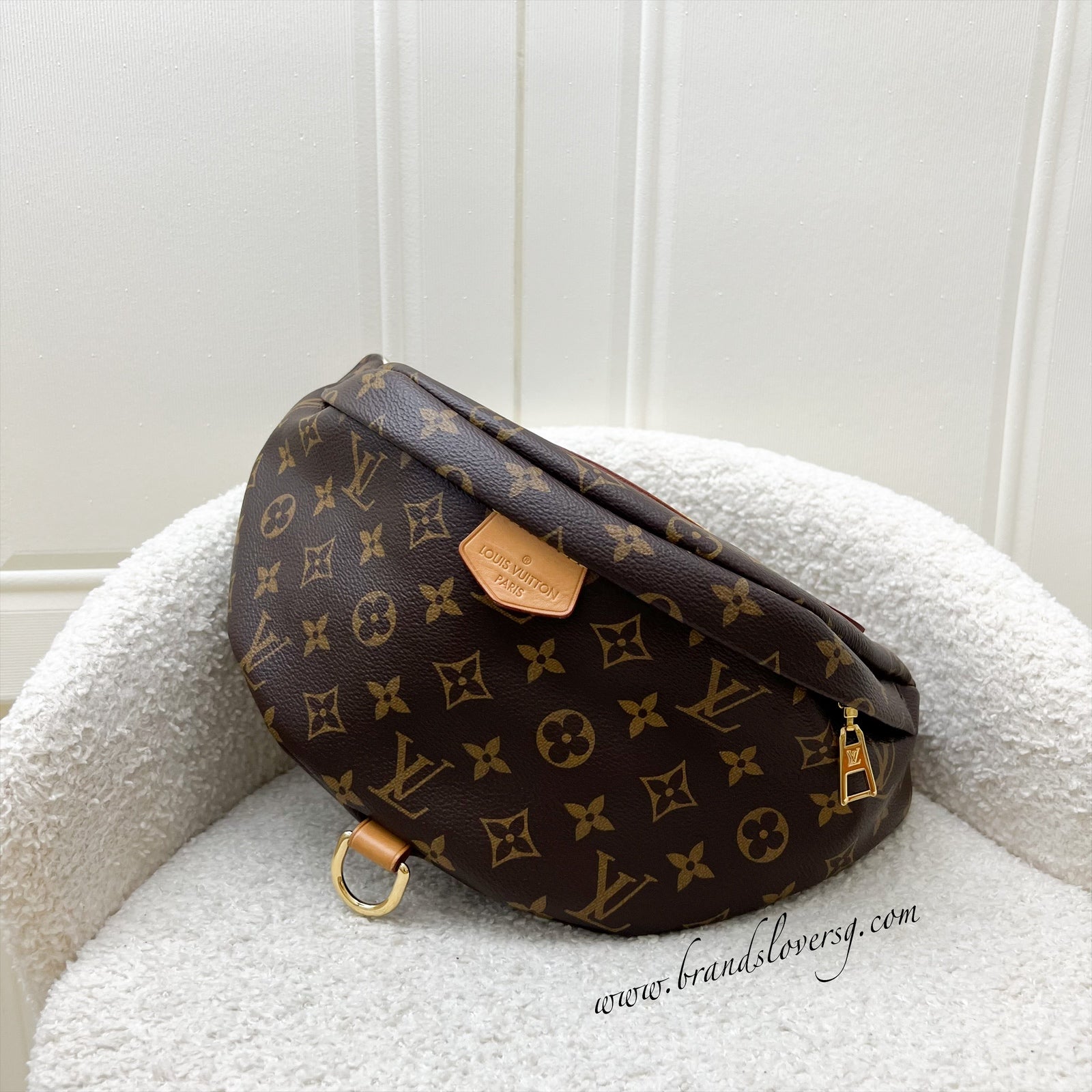 LV Bumbag in Monogram Canvas and GHW
