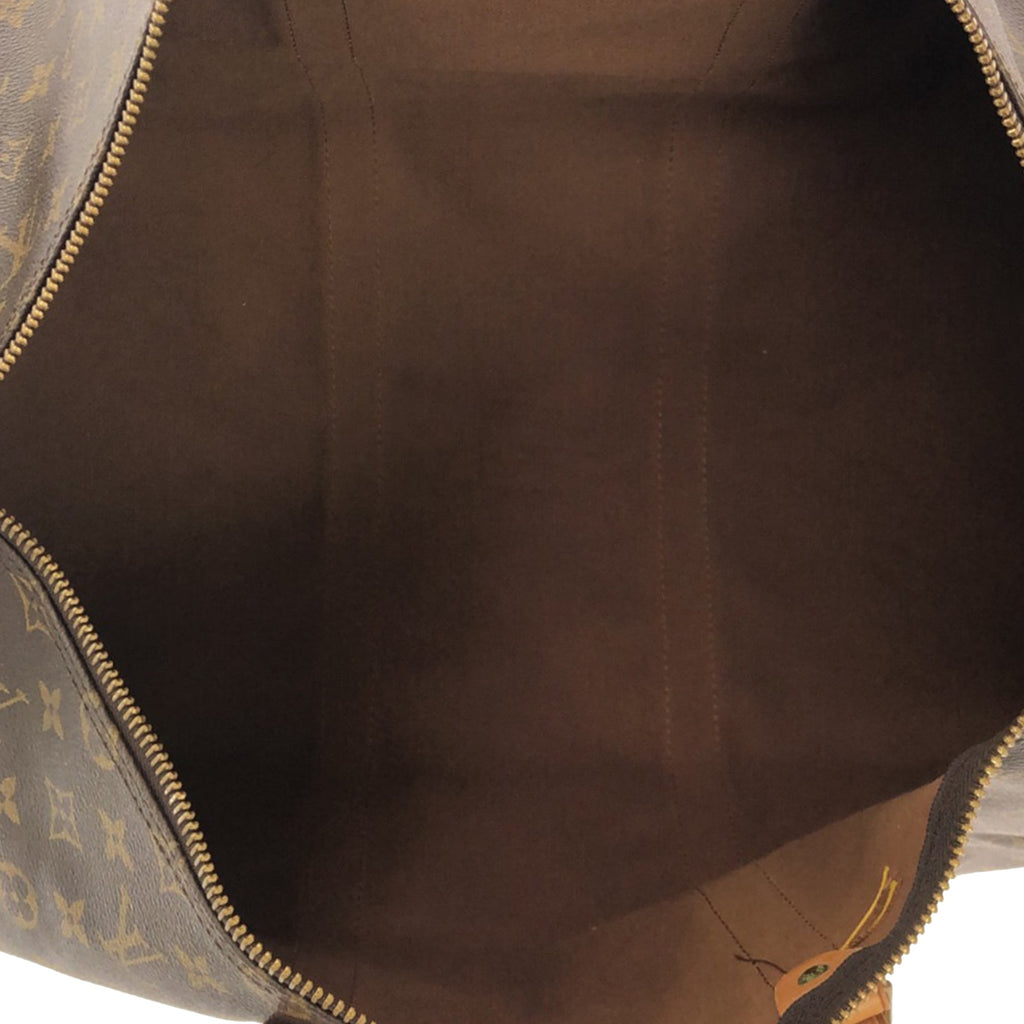 Brown Louis Vuitton Monogram Keepall 50 Travel Bag