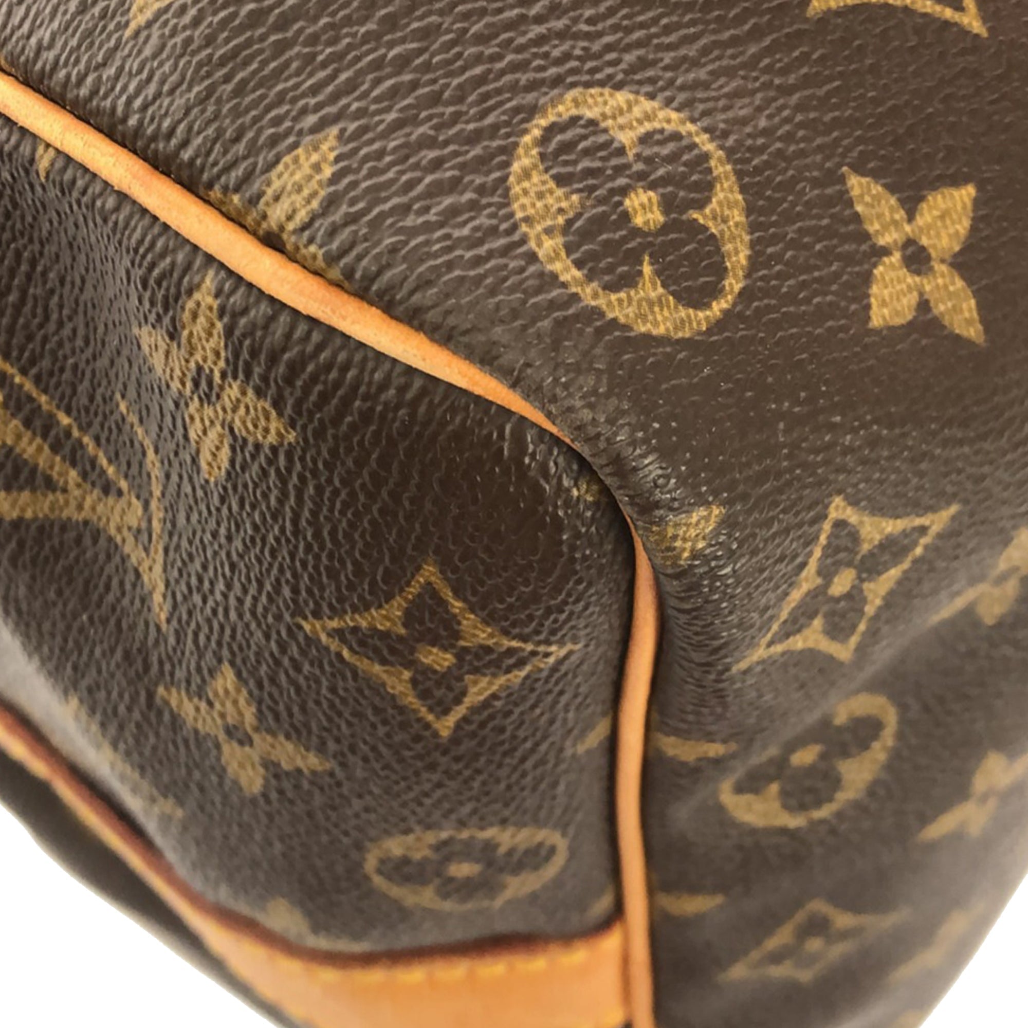 Brown Louis Vuitton Monogram Keepall 50 Travel Bag