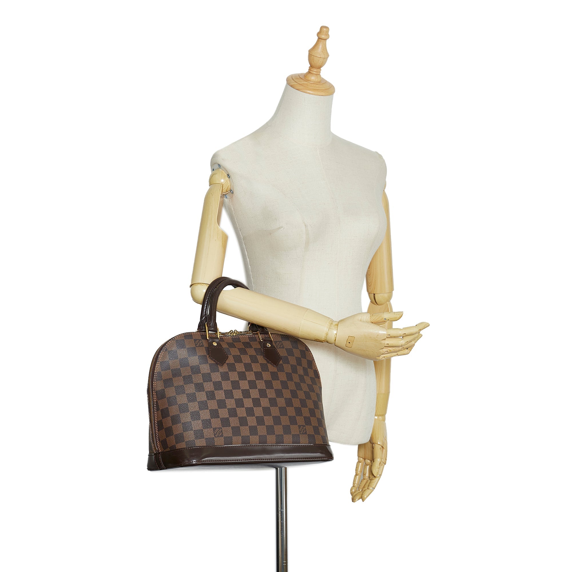 Louis Vuitton Alma PM Damier Ebene Canvas