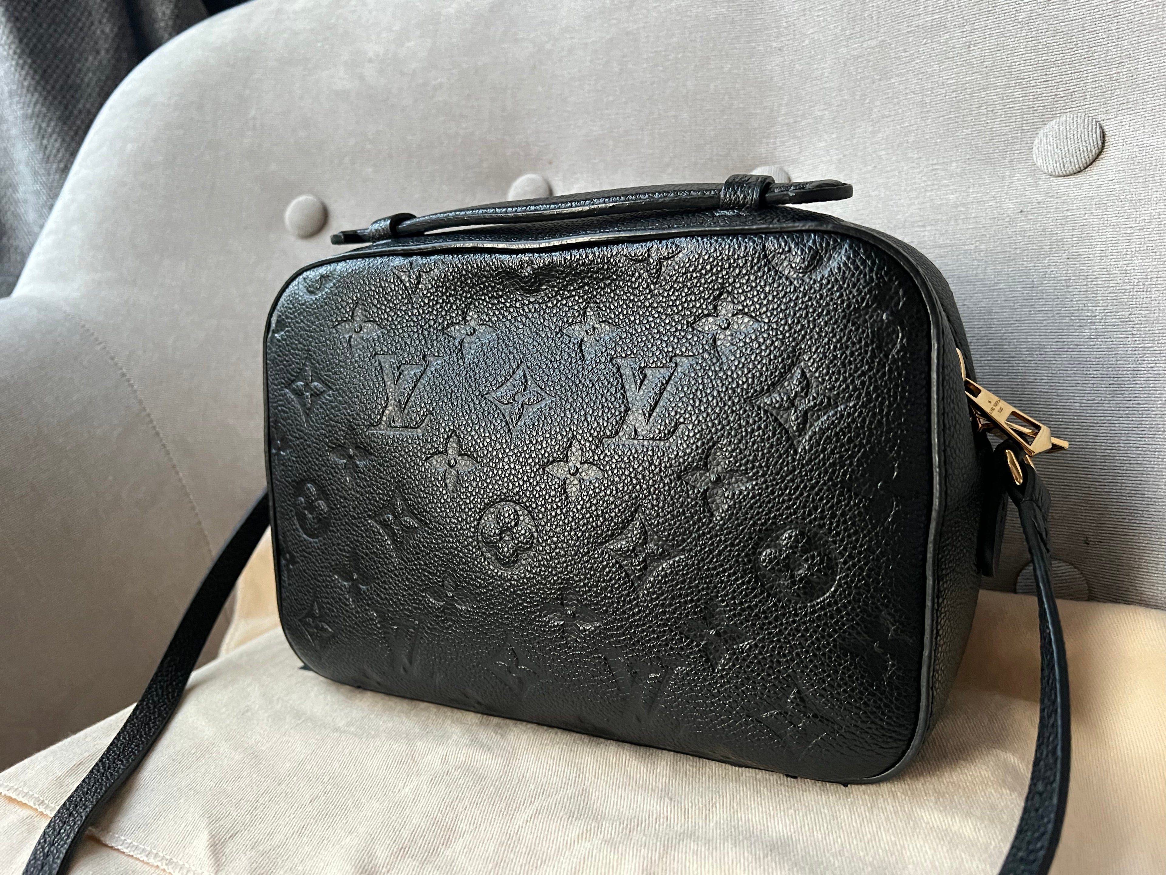 Louis Vuitton Saintonge Black Empreinte (RRP £1520)